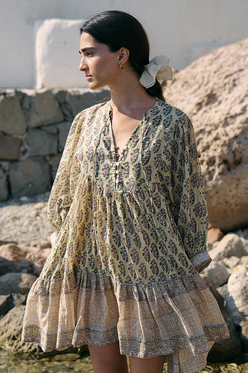 Bhoomi Mini Dress ~ Meadow