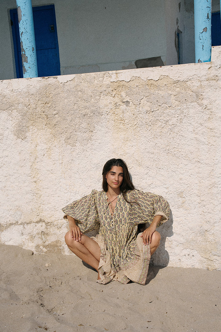 Bhoomi Mini Dress ~ Meadow