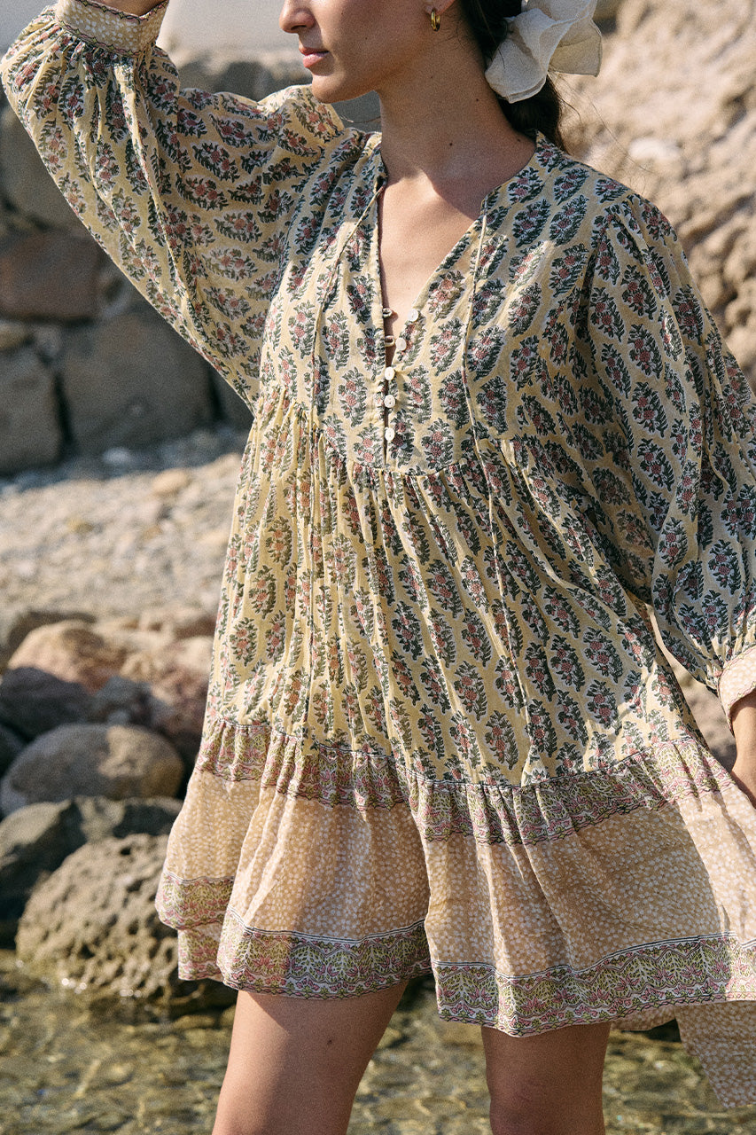 Bhoomi Mini Dress ~ Meadow