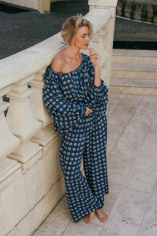 Zahra Pants ~ Indigo