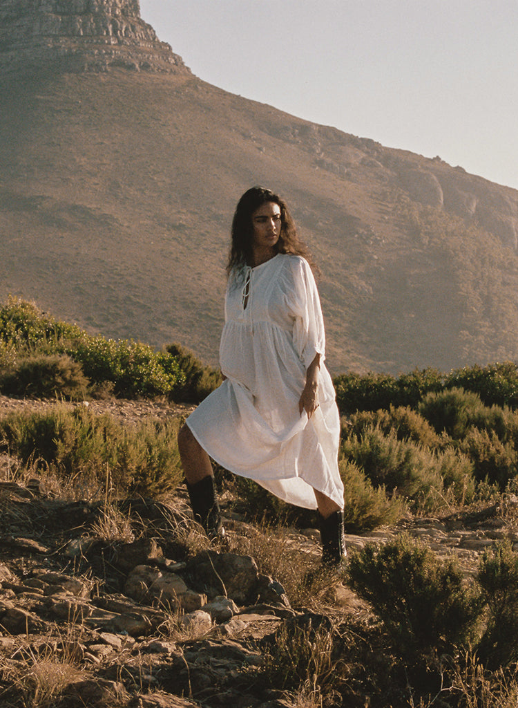 Anika Maxi Dress ~ Mulberry