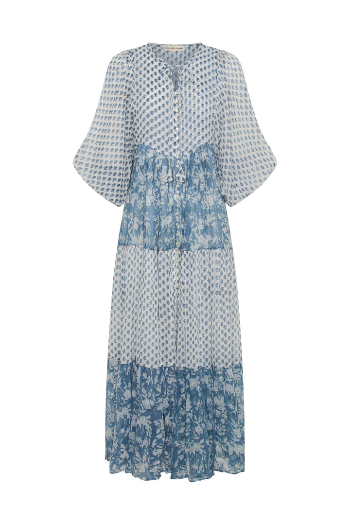 Nora Maxi Dress ~ Aquamarine