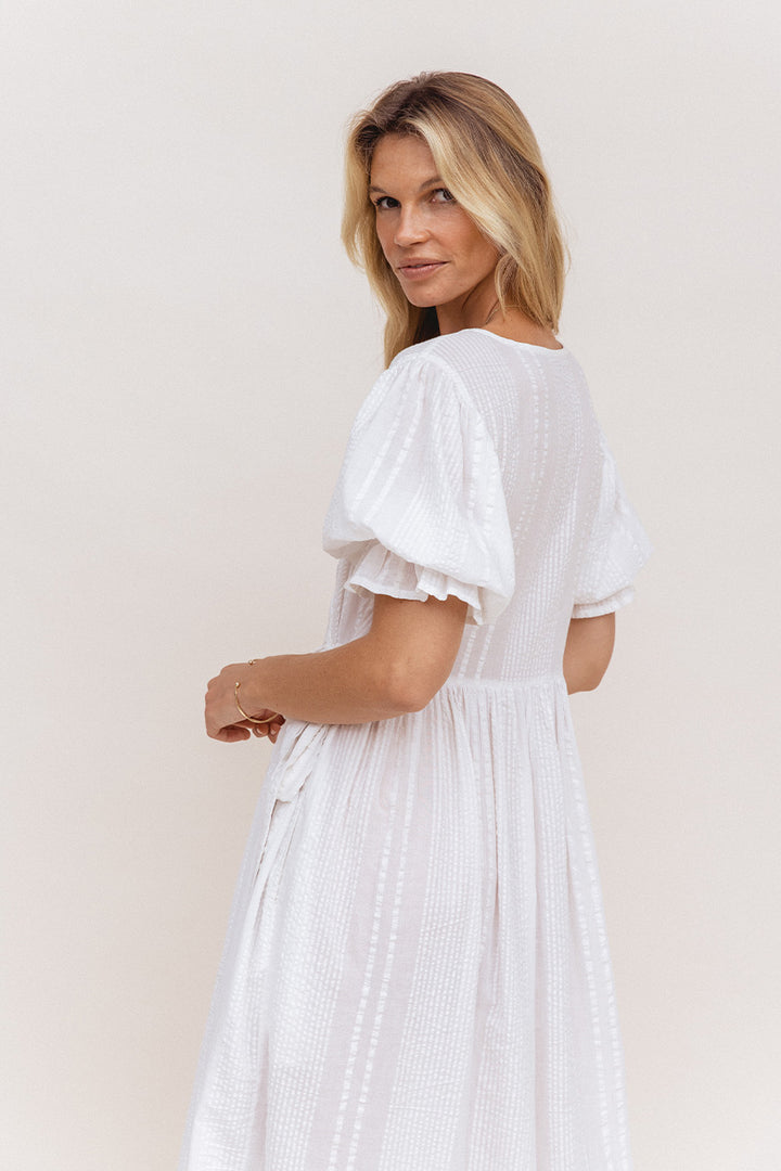 Uma Maxi Dress ~ White