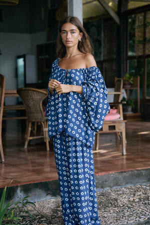 Zahra Pants ~ Indigo