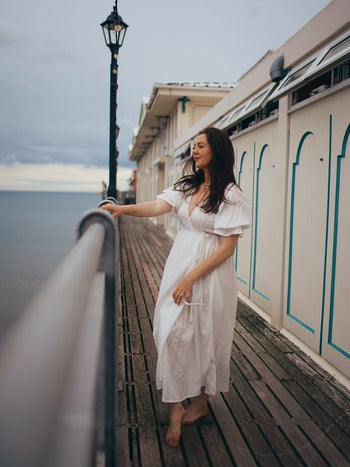 Uma Maxi Dress ~ White