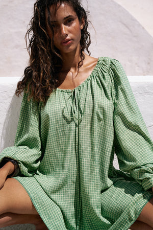 Zahra Mini Dress ~ Citron